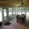 Screened in porch